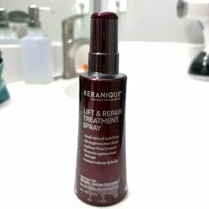 Keranique Lift & Repair Treatment Hair Spray 3.4 fl oz Keratin Amino Complex NEW